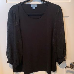 Cece Long Sleeve Blouse